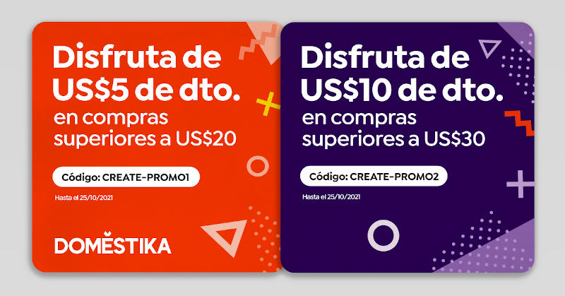 cupones de descuento de doméstika
