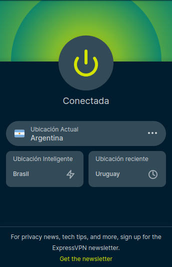 conexion de express vpn